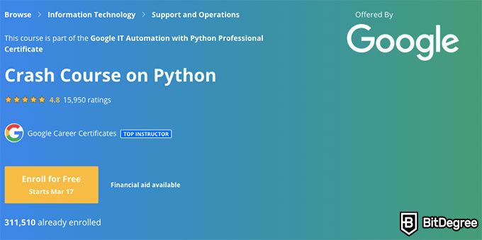 Mit Python Course: coursera crash course on python