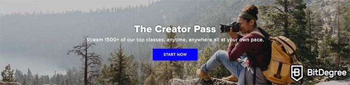Creative Live отзывы: Creator Pass.