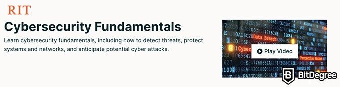 Cybersecurity Courses: Cybersecurity Fundamentals