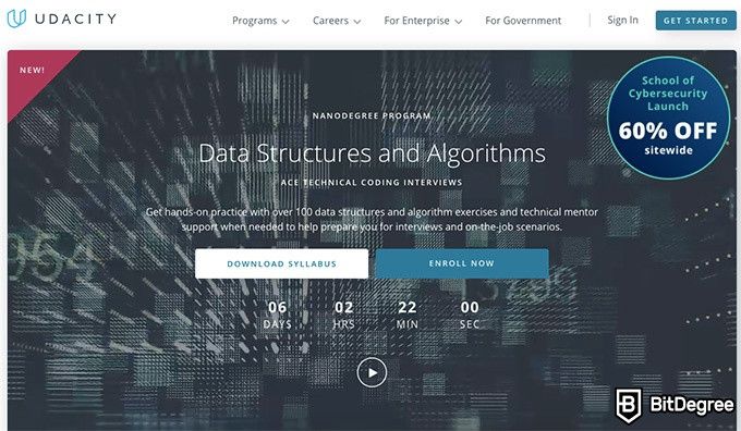 Các khóa học về khoa học dữ liệu tốt nhất: Cấu trúc dữ liệu và thuật toán.