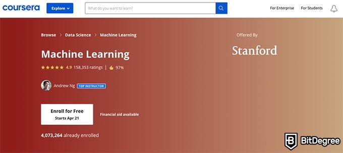 Курсы Data Science: машинное обучение.