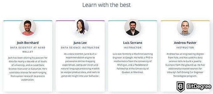 Best Data Science Courses: Become A Data Scientist Instructors
