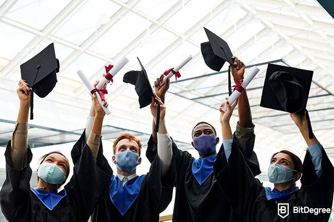 Distance learning: Student graduation during the Covid-19 pandemic.