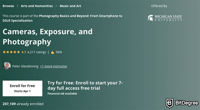 Harvard online photography course: coursera cameras, exposure, and photography course