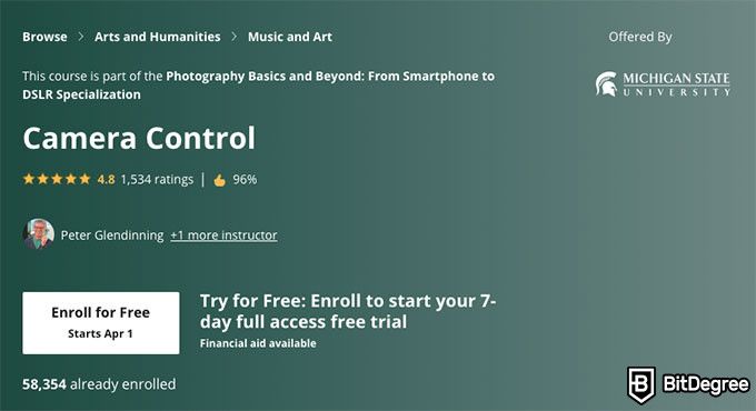 Curso de Fotografía Harvard: Control de cámara.