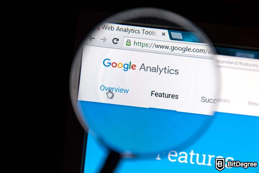 How to become a marketing manager: Google analytics.