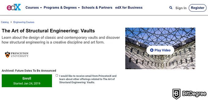 Ivy League online courses: The Art of Structural Engineering course. 