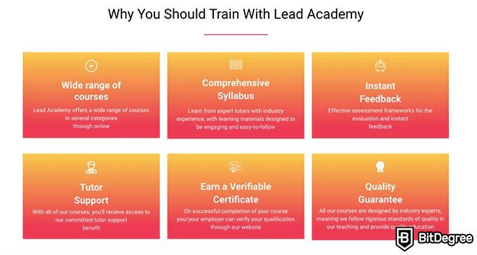 Lead Academy review: why train with Lead Academy.