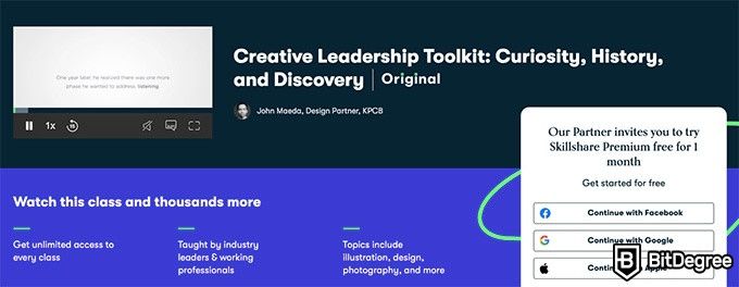 Leadership courses online: creative leadership toolkit: curiosity, history, and discovery.