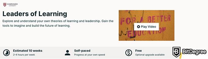 Leadership courses online: leaders of learning.