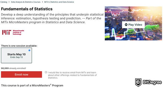 MIT machine learning course: Fundamentals of Statistics.