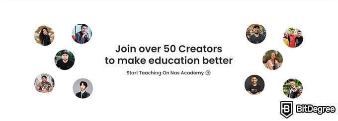 Обзор Nas Academy: более 50 экспертов.