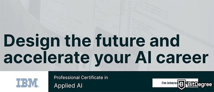 Online Artificial Intelligence Course: Professional Certificate in Applied AI