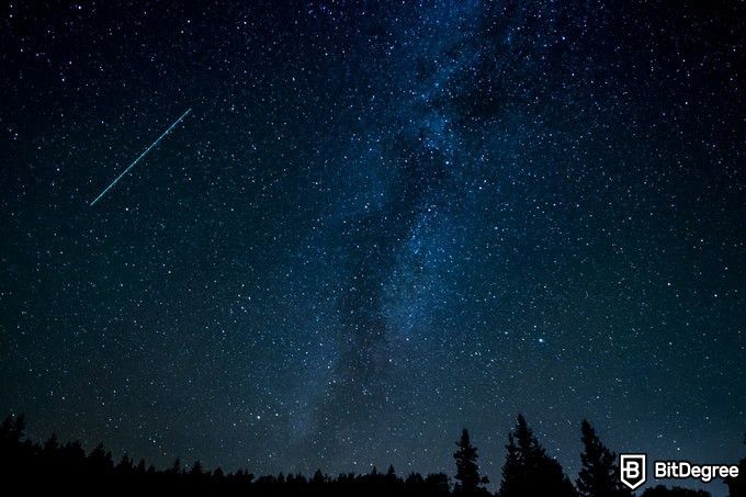 Online astronomy degree: a shooting star