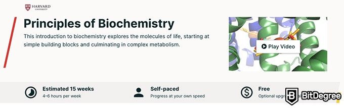 Melhor Curso de Bioquímica Online: Princípios de bioquímica.
