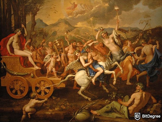 Online history courses: Bacchanal Procession by Dresner