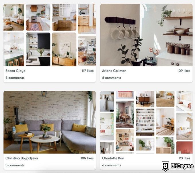 Online Interior Design Courses: Style Your Space Course Students' Work