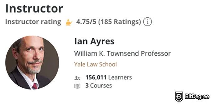 Cursos de derecho online: Ian Ayres.