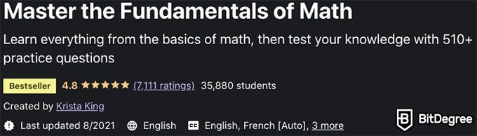 Online Math Courses: fundamentals of math course