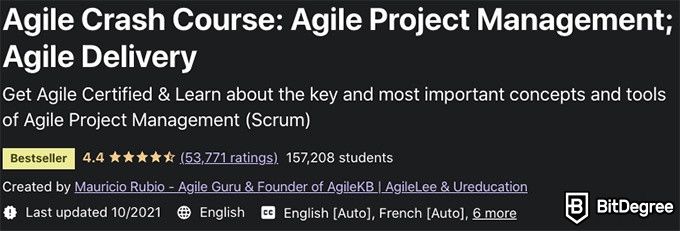 Online Project Management Degree: agile crash course.
