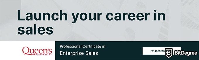 Online sales training: Enterprise Sales program