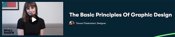 Melhores Cursos de Design Gráfico Skillshare: Princípios básicos de design gráfico.