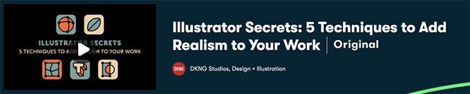 Melhores Cursos de Design Gráfico Skillshare: Segredos do Illustrator.