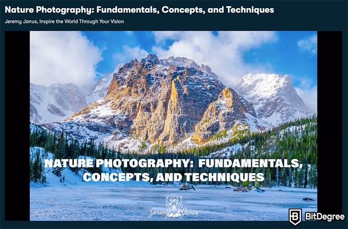 Skillshare Photography - Nature photography course