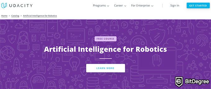 斯坦福大学在线课程：机器人人工智能。