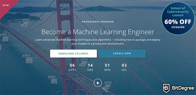 Udacity ИИ: инженер машинного обучения.