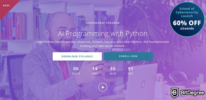 Nanograduação em IA Udacity: Programação de IA com Python.