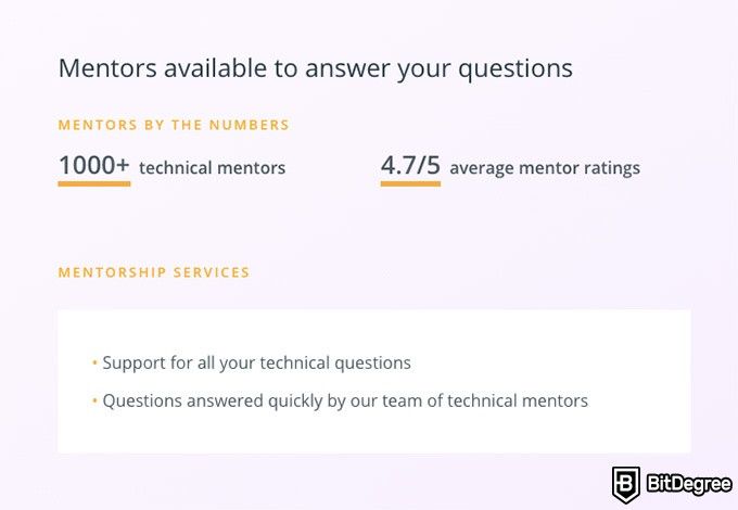 Udacity Android: mentors available.