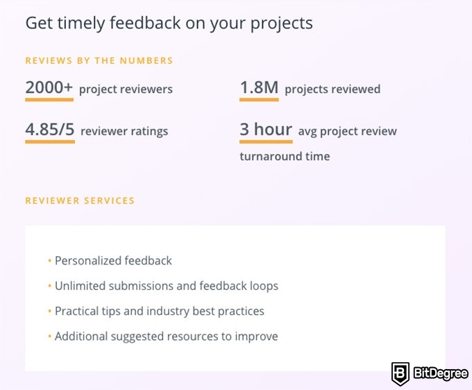 Cours marketing digital udacity: feedback instructeurs.