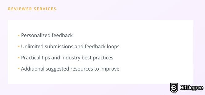 Udacity Front-End Nanodegree: reviewer services.