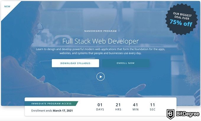 Udacity Full-Stack Web Developer: introduction to the program.