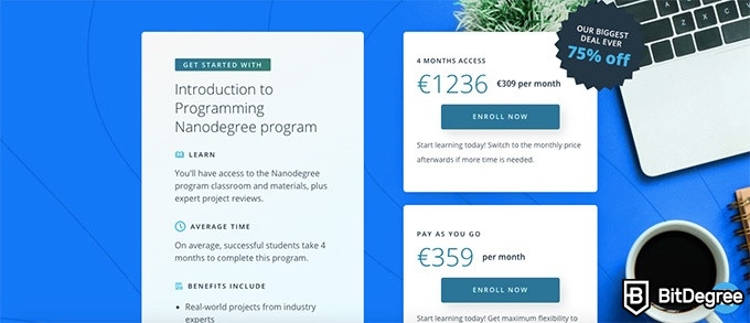 Introducción a la programación Udacity: Precios.