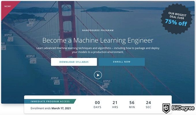Udacity Machine Learning: become a machine learning engineer.