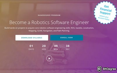 Cours Robotique Udacity: Obtenez la Meilleure Expérience & Compétences