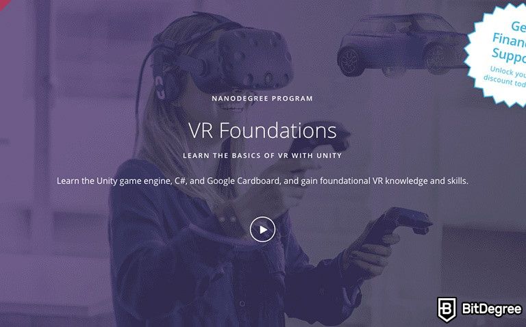 Nanodegree Réalité Virtuelle Udacity: Lancez Votre Carrière de Développeur VR!