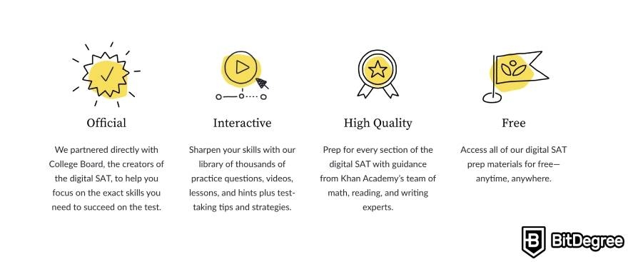 Khan Academy review: SAT preparation.