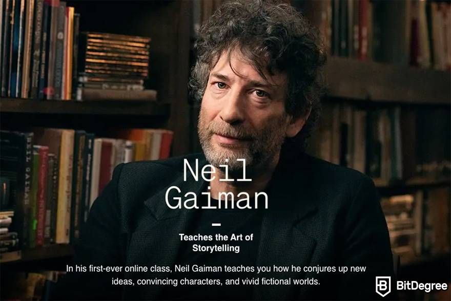 MasterClass review: Neil Gaiman class.