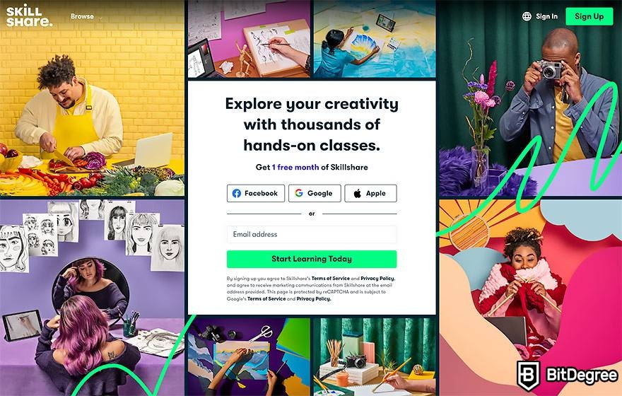 Online Classes for Creatives, Skillshare in 2023