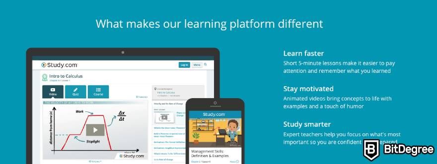 Study.com review: what makes it different.