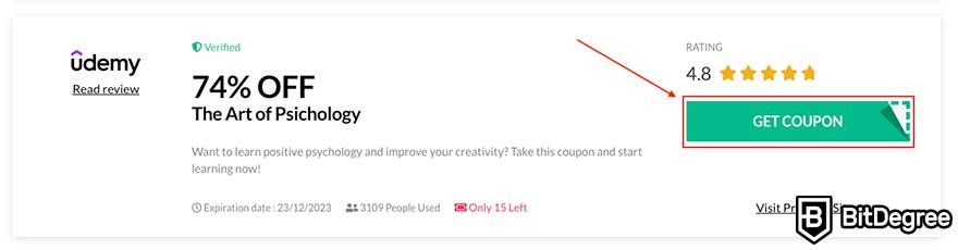Udemy Cyber Monday: coupon.