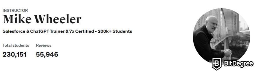Where to learn ChatGPT: instructor Mike Wheeler.