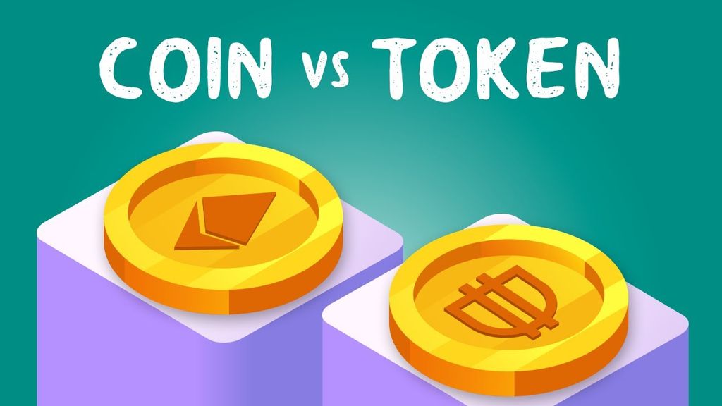 Crypto Token VS Coin (Animated Explainer & Examples)